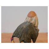 Vintage Norwegian Folk Art Troll theme Authentic Handcarved Hand-painted Wooden Figurine by Henning Engelson (Norway)