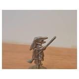 Vintage Witch Riding a Broomstick theme Brass Bell