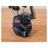 Miniature Elephant theme Fondue Skewers with Elephant theme Holder