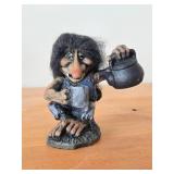 Scandinavian Troll Pouring Tea theme Figurine by Paul Bonner© Bebe® (Norway)