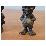 Lot of (3) Scandinavian Troll theme Figurines by Paul Bonner© Bebe® (Norway)
