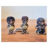 Lot of (3) Scandinavian Troll theme Figurines by Paul Bonner© Bebe® (Norway)