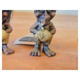 Lot of (3) Scandinavian Troll theme Figurines by Paul Bonner© Bebe® (Norway)