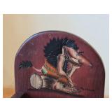 Vintage Scandinavian Troll theme Wooden Toilet Paper Holder by Paul Bonner© Bebe® (Norway)