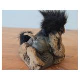Vintage Troll theme Handmade Figurine by NyForm (Norway)