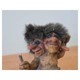 Vintage 3-Headed Troll theme Handmade Figurine by NyForm (Norway) #150
