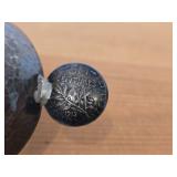 Vintage Silverplated Wine Tastevin with Coin Handle