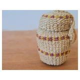 Handmade Natural Woven Sisal Bag from Zimbabwe