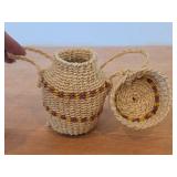 Handmade Natural Woven Sisal Bag from Zimbabwe