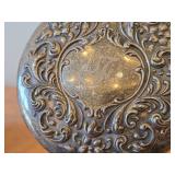 Vintage Sterling Silver Hand Mirror (Late 19th/Early 20th Century)