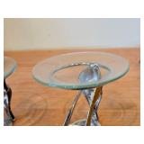 Lot of (2) High Heel Shoe theme Tea Light Candleholders