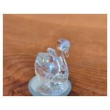 Vintage Swan theme Swarovski Crystal Figurine
