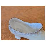 Vintage Shoe theme Handpainted Porcelain Figurine
