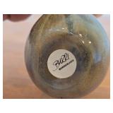 Rooster theme Hand-Blown Glass Figurine - Mundgeblassen by Rene Burri