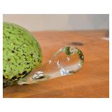 Vintage Turtle theme Crystal Figurine by Fifth Avenue Crystal LTD