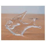 Angel Fish theme Clear Crystal Figurine (Sweden)