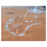 Angel Fish theme Clear Crystal Figurine (Sweden)