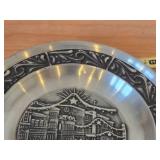 7 1/2" Christmas theme Pewter Collector