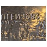 7 1/2" Christmas theme Pewter Collector