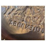 7 1/2" Christmas theme Pewter Collector