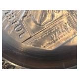 7 1/2" Christmas theme Pewter Collector