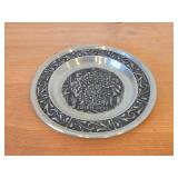 7 1/2" Christmas theme Pewter Collector