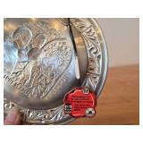 7 1/2" Christmas theme Pewter Collector