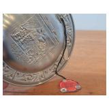 7 1/2" Christmas theme Pewter Collector