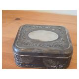 Trio Godinger Silverplated Jewelry Box