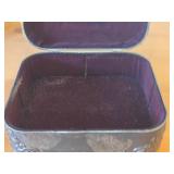 Trio Godinger Silverplated Jewelry Box