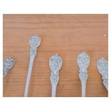 Lot of (6) 217-grams (total) Sterling Silver Spoons - Frances I by Reed and Barton