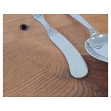 233-grams (total) Sterling Silver (3) Spoons and (1) Butter Knife