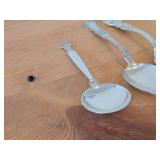 233-grams (total) Sterling Silver (3) Spoons and (1) Butter Knife