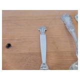 233-grams (total) Sterling Silver (3) Spoons and (1) Butter Knife