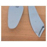 183-grams (total) Knife and Cake Server with Sterling Silver Handles - Frances I by Reed and Barton