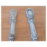 183-grams (total) Knife and Cake Server with Sterling Silver Handles - Frances I by Reed and Barton