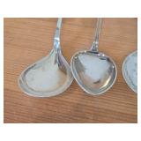 Lot of (4) 172-grams (total) 830 Silver Spoons