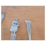 Lot of (4) 172-grams (total) 830 Silver Spoons