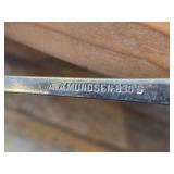 Lot of (4) 172-grams (total) 830 Silver Spoons