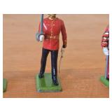 Lot of (3) Lead Toy Soldier Figurines by Britains LTD (England)