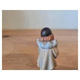 Vintage #161/2500 Authentic Hand Carved Wood Figurine by Anri (Italy)