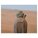 Vintage Shepherd Boy with Bagpipe theme Hand Carved Wood Figurine - Karl Knolt Nativity by Anri (Italy)