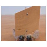 Viking Ship theme Hand Made Wood Figurine (1981)