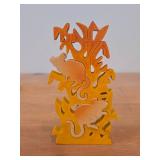 Vintage Hand Made Wood Monkey Puzzle (1980