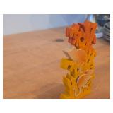 Vintage Hand Made Wood Monkey Puzzle (1980