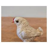 Chick theme Hand Made Paper Mache Figurine