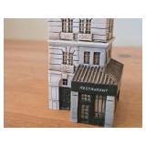 1994 J. Carlton by Dominique Gault Café Paris Palace #31/130 Handpainted Resin Collectible House