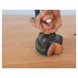 Troll theme Hand Carved Wooden Figurine by Henning Engelsen (England)
