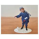 The Snowball Fight Candy Container by Audry Freeman Teeple (Aftee) (2004) (Richfield Minnesota)