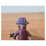 Lot of (2) Vintage Figurines - Porcelain Gnome by Gorham 1980